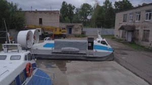 Судоверфь ПАРМА |  # Грузовой катер на воздушной подушке N23gr | HOVERCRAFT