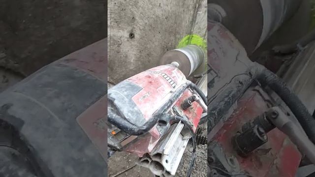 Hilti DD-350 concrete cutting ф-202