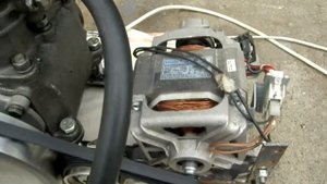 компрессор зил + двигатель от стиральной машины