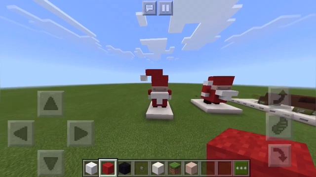 как построить Санту в Майнкрафте? |minecraft| смотреть онлайн
