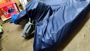 Тент от росы Штормлайн 315 вариант 2 наш сайт tentnalodku.ru #boatcover