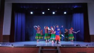 Группа народного танца "Барыня", "Казачий пляс"