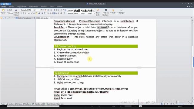 Java JDBC Connectivity wity MySql | Part-1 | Introduction