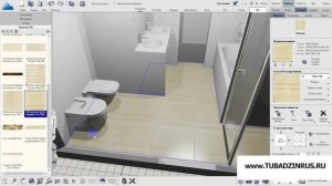 Пример дизайна в программе 3D Visoft