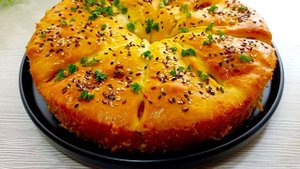 Вкусный пирог с капустой и курицей в духовке! Воздушное тесто и много начинки!