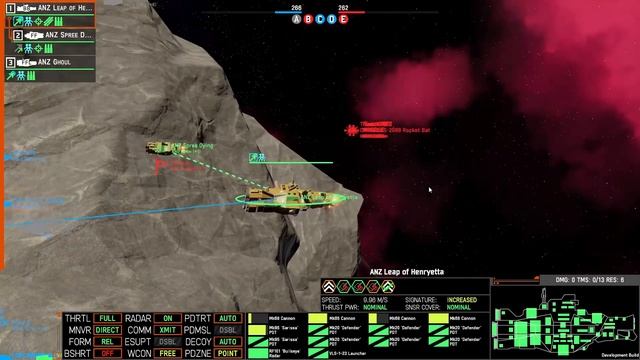 Too Many missiles! | NEBULOUS: Fleet Command смотреть онлайн