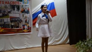 "Бескозырка белая"  в исполнении Поповой Елены