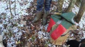 Охота на бобра с приманкой и проходными капканами, 3 бобра добыты