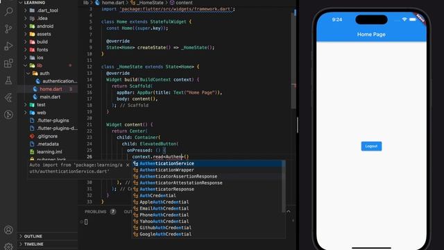 How to Sign Out Firebase User in Flutter | Flutter Firebase Tutorial #6