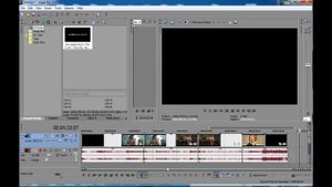 Выделить и переместить несколько видео отрезков в Sony Vegas 13