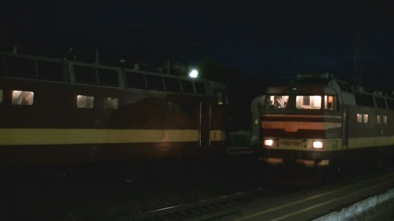 "Смена электровозов во Владимире" смотреть онлайн