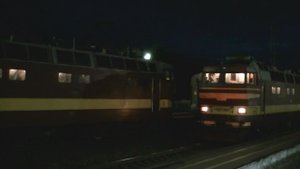 "Смена электровозов во Владимире"