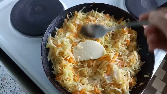 КАПУСТА =НАЧИНКА ДЛЯ ПИРОЖКОВ= КАК В СССР СТОЛОВОЙ смотреть онлайн