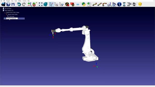 3D printing with a robot - RoboDK