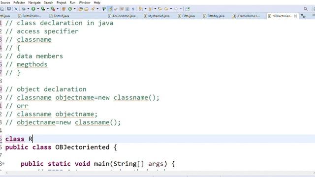 class-24 | Class and Object in Java | Object Oriented Programming |