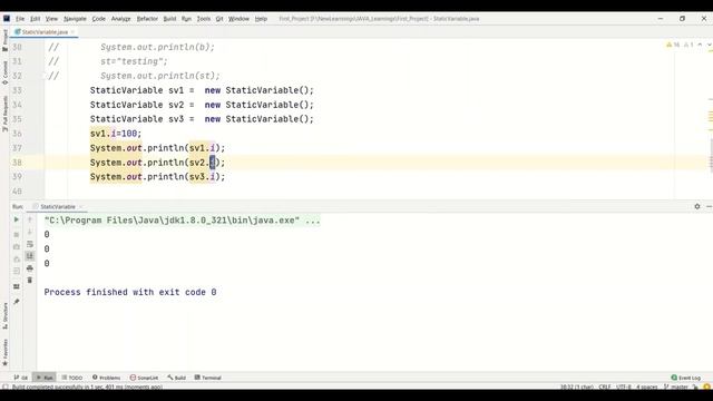 #2 - JAVA OOPs Concepts - Static Variables | Core JAVA for Beginners | English