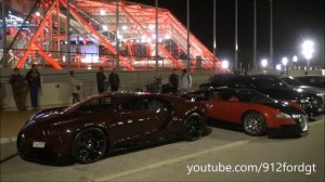 Billionaire bringing 2 Bugattis to the Club - 5 million € worth of cars!