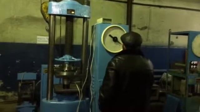 Испытательный пресс П-50 (50тн/500кН) Калибровка. смотреть онлайн