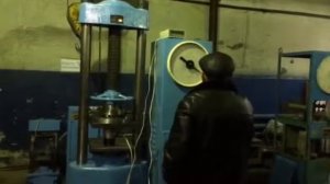 Испытательный пресс П-50 (50тн/500кН) Калибровка.