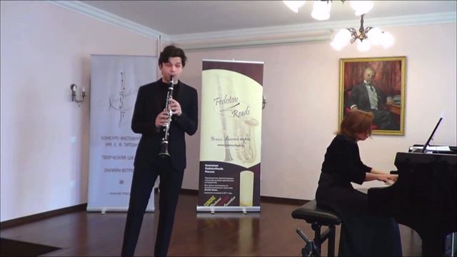 Л. Шпор «Концерт для кларнета с оркестром N3 ч.1» исп. Дубровец Богдан, Анжелика Захарова смотреть онлайн