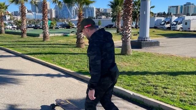 Распаковка и первый обзор на электроскейт City-Bird OSTRICH смотреть онлайн