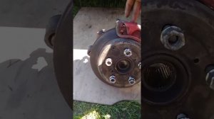 TOYOTA MARK II замена турбо ступиц