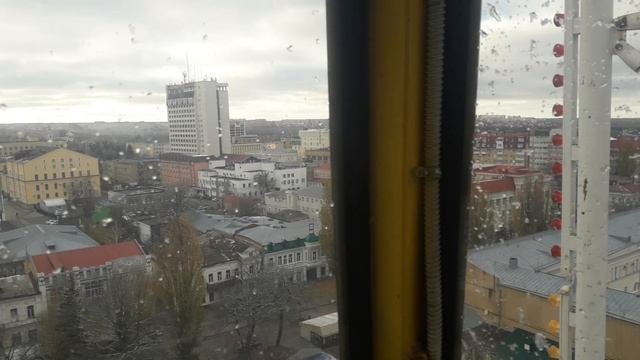 г. Ставрополь, Россия. Колесо обозрения, Центральный парк. Ноябрь 2021 г.