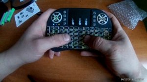 БЕСПРОВОДНАЯ МИНИ КЛАВИАТУРА С ПОДЦВЕТКОЙ