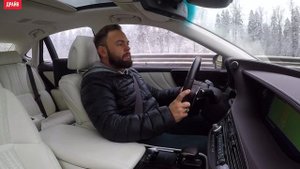 Lexus LS 500 новогодний тест-драйв с Кириллом Бревдо