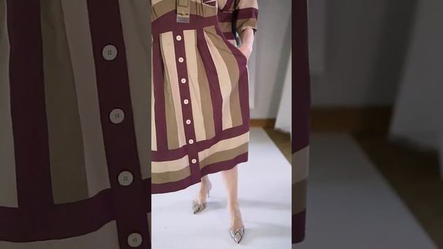 Платья в полоску. Обзор капсулы смотреть онлайн