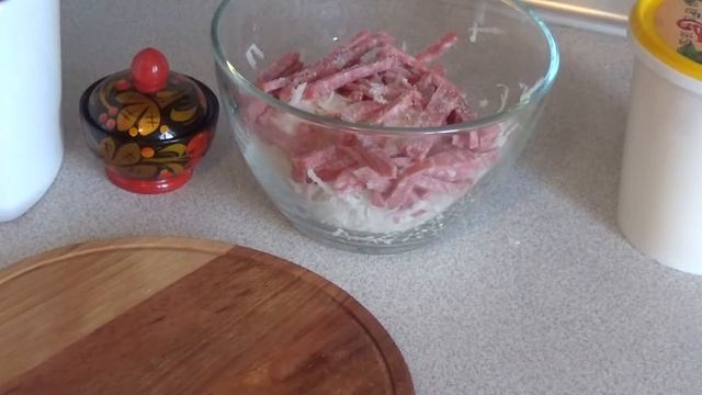 салатик осенний, с черной редькой! смотреть онлайн