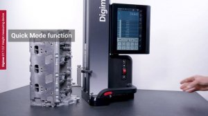 Mahr  Digimar 817 CLT Convenient height measurement with intuitive touch operation