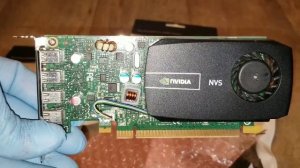 NVIDIA QUADRO NVS 510 2GB QUAD MINI DISPLAYPORT HDMI GRAPHIC CARD