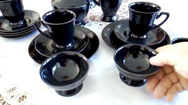 36. ПОСУДА  СССР. Кисловодский фарфор и др.. 1980-90 годы.