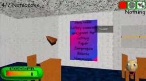 ТУТОРИАЛ КАК ОТКРЫТЬ И ПРОЙТИ НУЛЛ(ГЛИТЧ)СТИЛЬ В BALDI BASICS CLASSIC REMASTERED