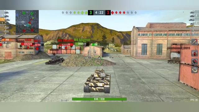 КВ-1 - Выезд за медальками. Tanks Blitz.