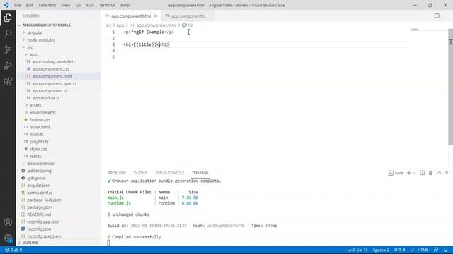 Chapter11 *ngIf Structural Directive | Angular Tutoral смотреть онлайн