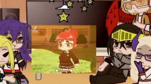 ?∞Pro-heroes react to y/n(т/и)RUS?#gacha