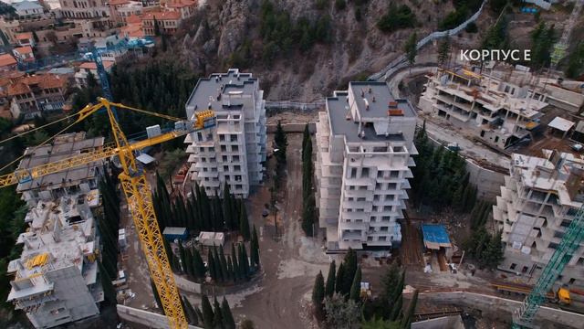 Ход строительства More.Yalta. Февраль 2023