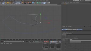 Cinema 4D урок 4 (Сплайн "Spline")