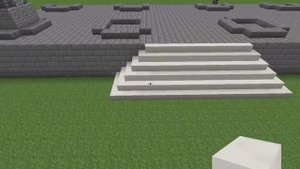 Minecraft. Золотое сечение. Архитектурный портик