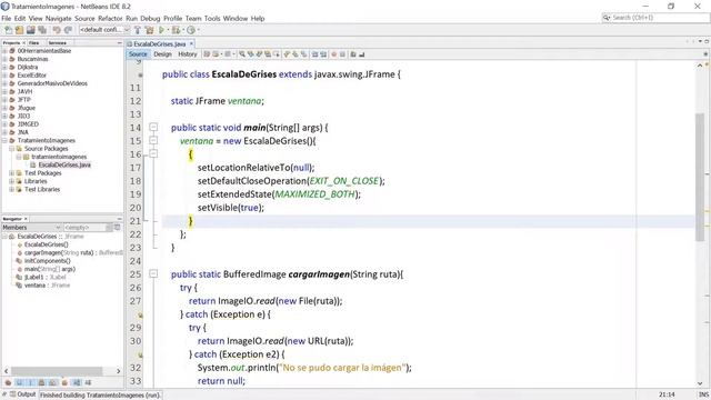 IMAGEN A ESCALA DE GRISES EN JAVA смотреть онлайн