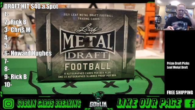 Join Pops for 2021 Leaf Metal Draft. 10 spots. Everyone gets an auto. смотреть онлайн