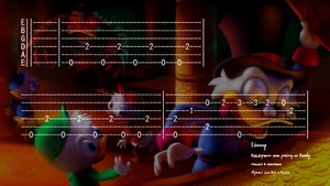 Утиные Истории [Как Играть на Гитаре] Ducktales Табулатура