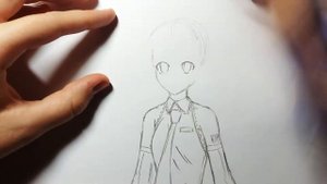 как нарисовать Хатсуне Мику