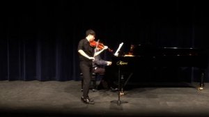 Ken Lin and Scott Meek play Fauré Violin Sonata no. 1, op. 13