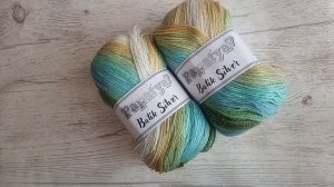 Пряжа Камгарн - Батик силвер папатия (BATIK SILVER PAPATYA) небольшой обзор по этой новинке!