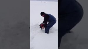 Мотоледобур Mora Ice H-140 (Solo) и шнек 150мм. (тест обычного владельца - зима 2013г.)