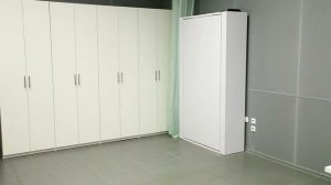 Откидная вертикальная кровать с электроприводом  и дистанционным управлением