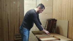 Наващиваю узко-высокие рамки для Варшавских ульев. Пчеловодство 21